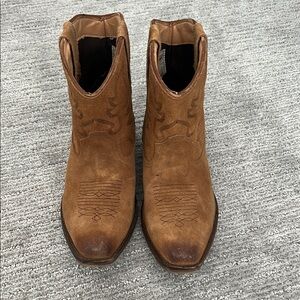 Brown Leather Western Boots